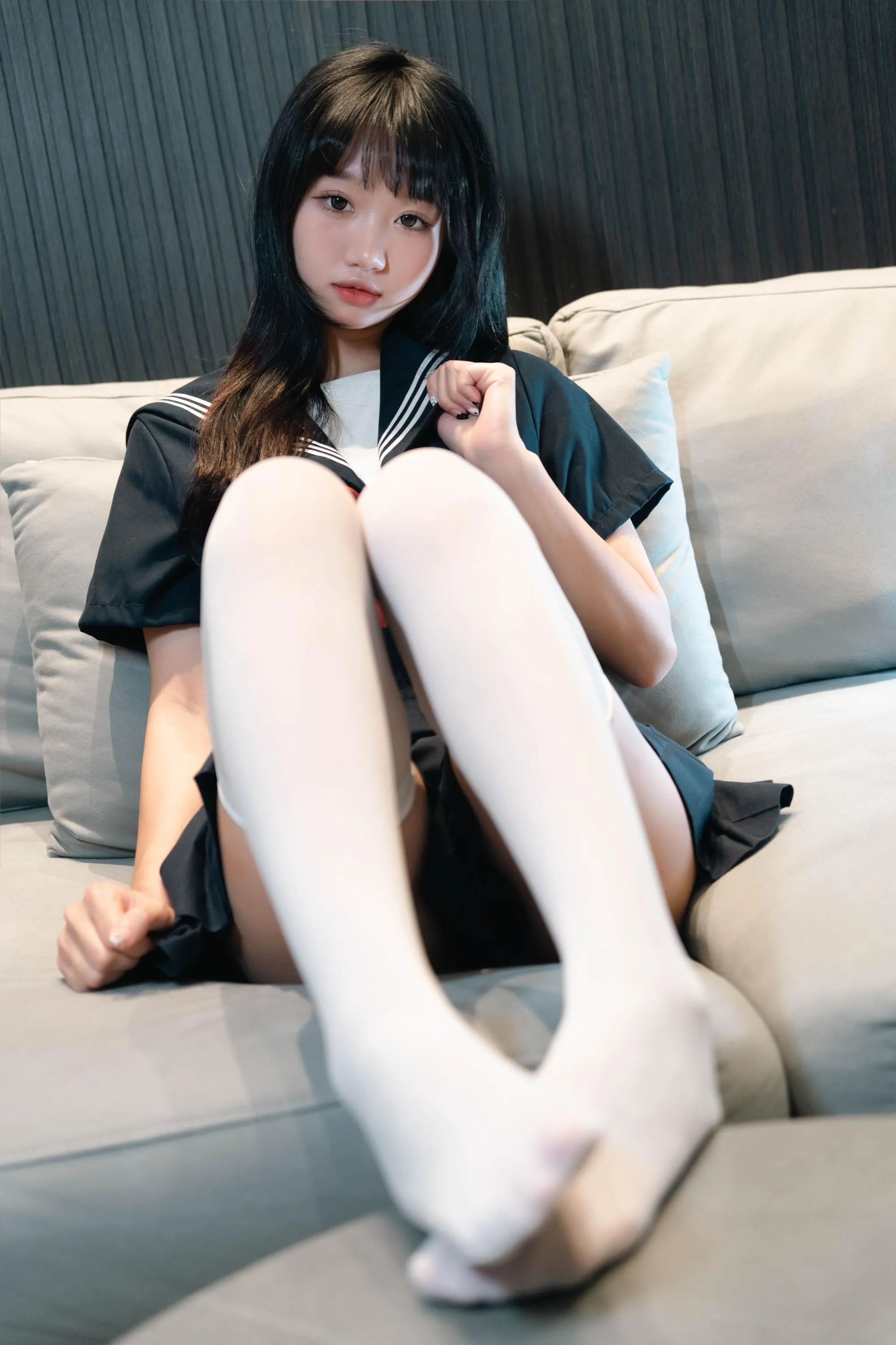 柒柒要乖额 – NO.043 白丝死库水 [140P]插图